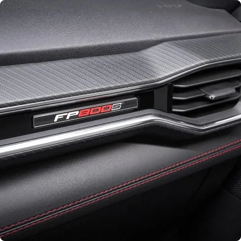 FP800S Interior Badge