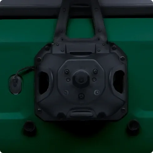 Upgraded Spare Tire Carrier