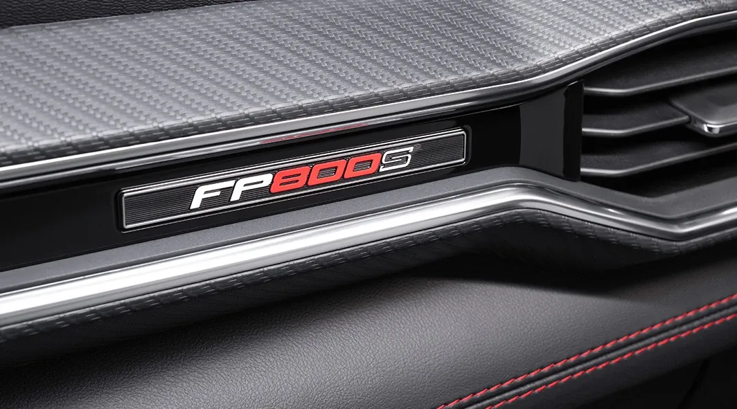 FP800S Interior Badge