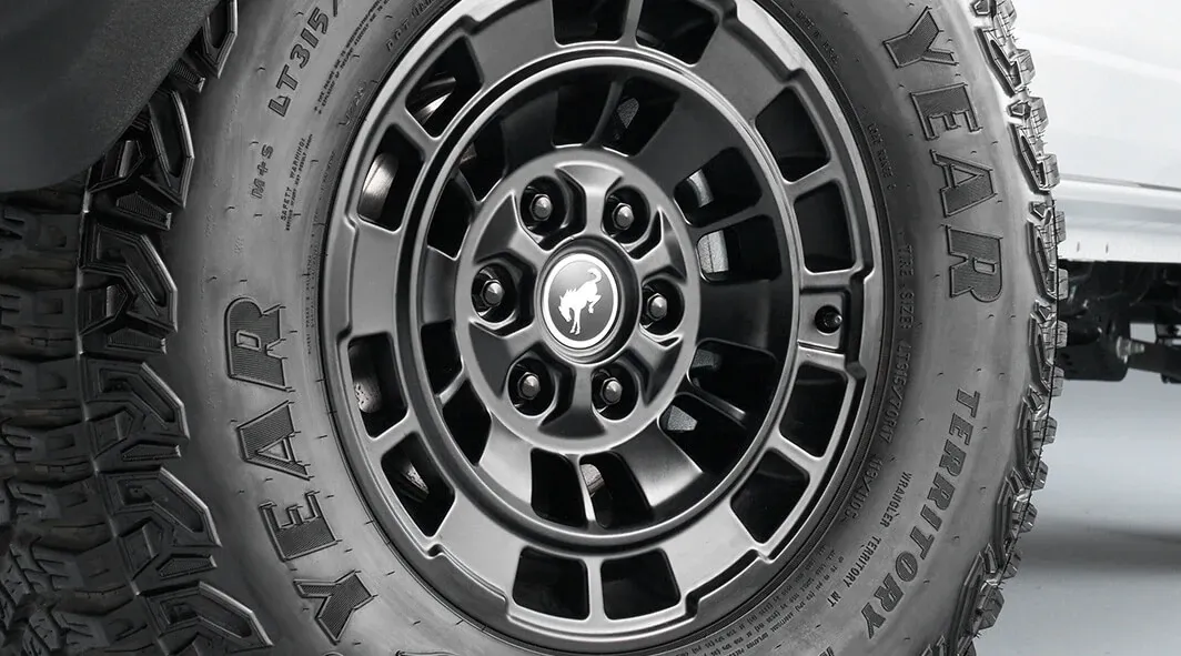 Matte Black 17” x 8.5” Wheel - x5