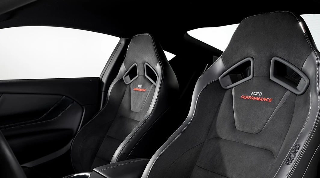Recaro Seats with Ford Performance Logo