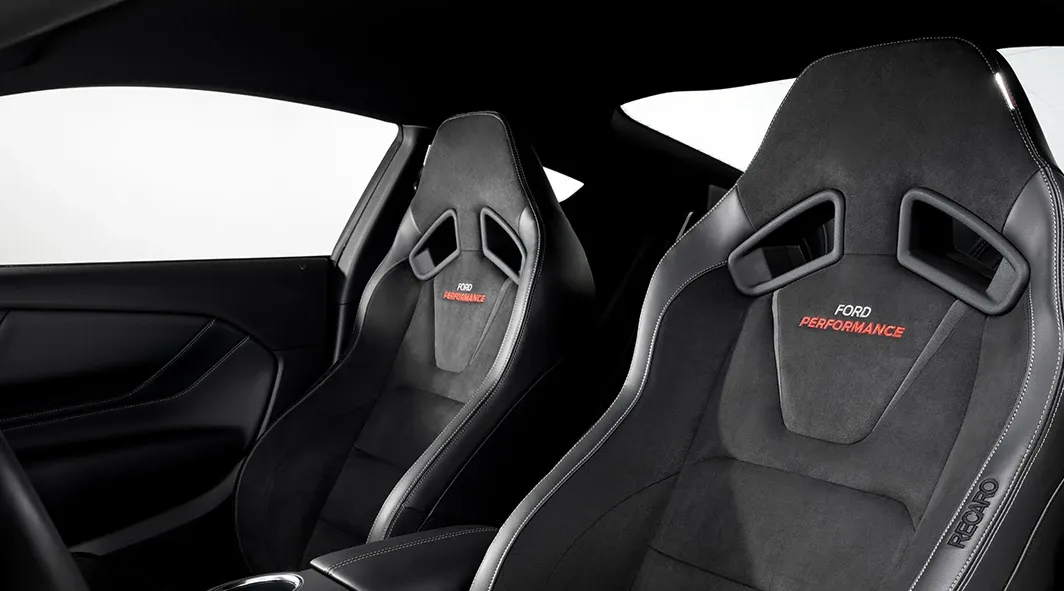 Recaro Seats with Ford Performance Logo