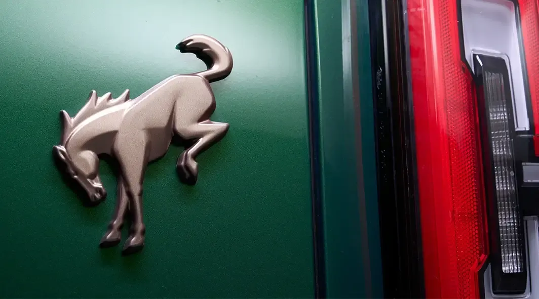 Sinister Bronze Bronco Badge