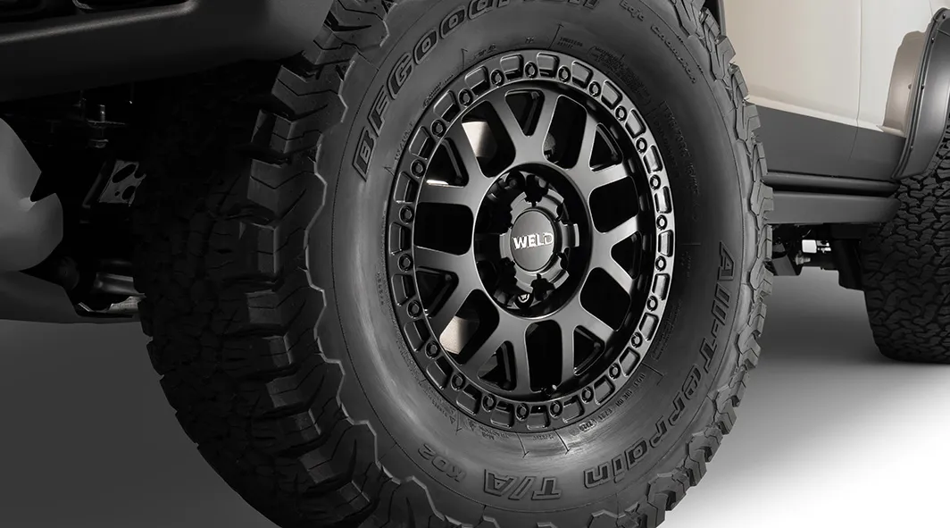 Black WELD Wheel Kit (17” x 8.5”)